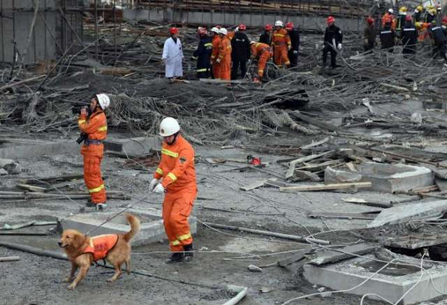 Death toll rises to 74in China construction collapse - UPDATED